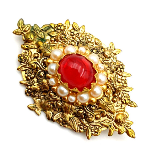 Rossi bijoux spilla - bijoux, vintage