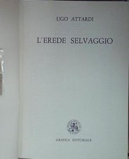 AUTOGRAFO ugo attardi L'EREDE