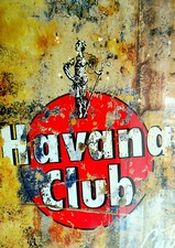 Havana club insegna targa - havana, club,