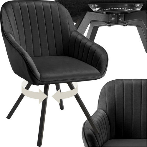 Poltrona girevole con - girevole,