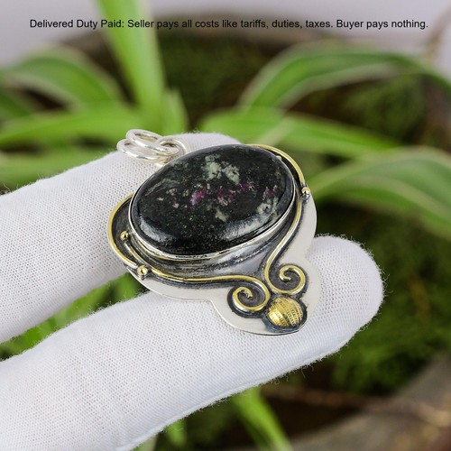 Argento sterling eudialyte - argento,