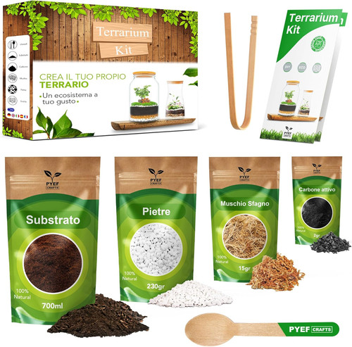 Terrarium kit diy micro - kit,