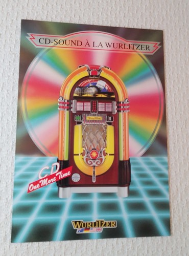Brochure vendita jukebox - , cd