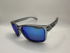 Occhiali da sole Oakley Holbrook polarizzati e accessori nuovi (blu/chiaro)