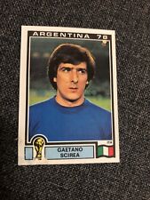 PANINI FIFA WORLD CUP ARGENTINA 78 ITALIA SCIREA RARE STICKER N.103