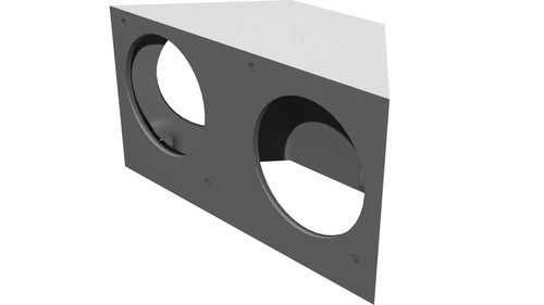 Supporto ventole scarico per - scarico,