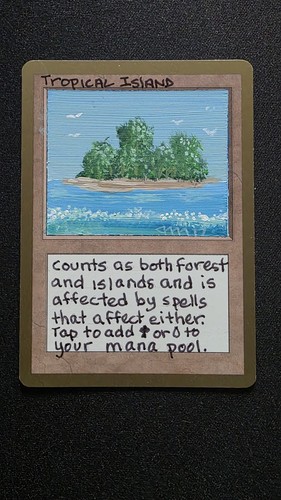 Mtg magic tropical island - magic,