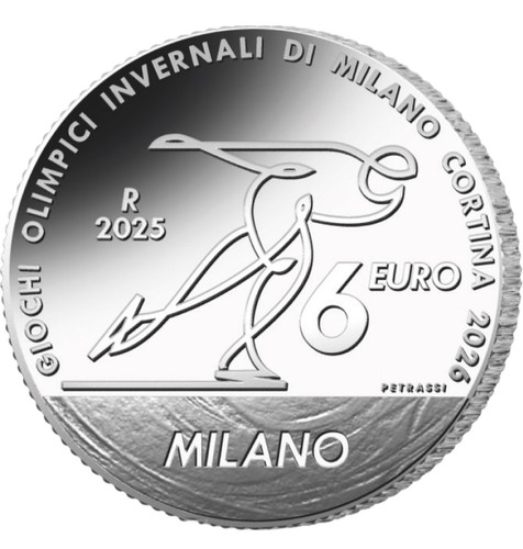 Moneta euro proof - euro, giochi