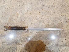 VINTAGE AFFILACOLTELLI Acciarino professionale ovale MONTANA BECKER