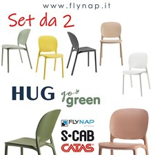 SCAB DESIGN SET 2 SEDIE SEDIA