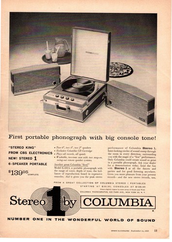 Fonografo portatile stereo - , 6