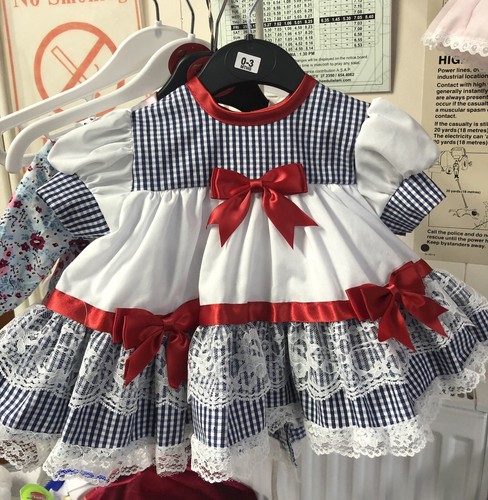 Vestito spagnolo quadri - vestito, a
