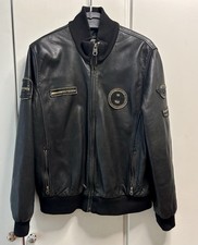 Giacca di pelle Chevignon nera