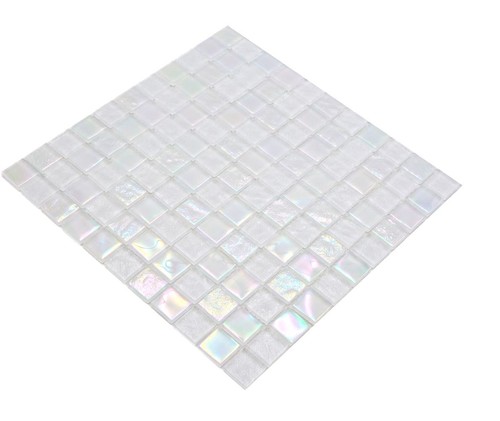 Mosaico iridium bianco - mosaico,