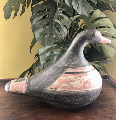 Anatra ceramica italica ars - anatra,