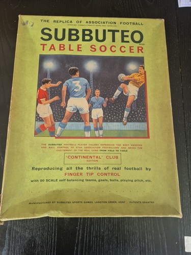 Subbuteo continental club - continental,