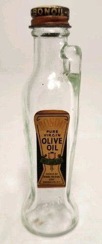 Bottiglia vetro olio oliva - vetro,