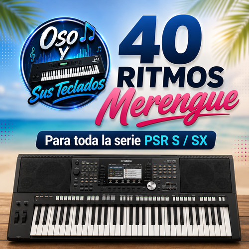 Ritmos merengue yamaha psr - ritmos,