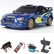 Tamiya Subaru Impreza WRX 2004 1/10 4WD TT-01E 2,4 GHz set completo - 300047372SET