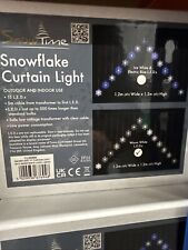 Snowflake Curtain Light 15 LED
