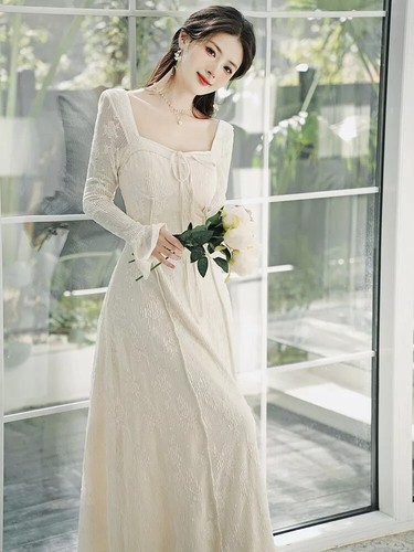 Vestito abito lungo elegante - abito,