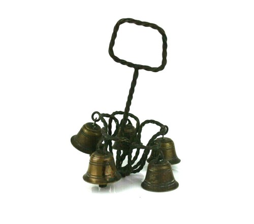 Antico campanello mano - campanello, 5