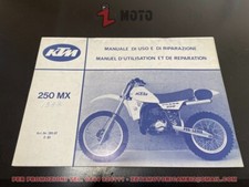manuale di uso e di riparazione officina originale KTM 250 MX 1983