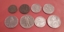 Vaticano Monete serie completa 8 valori 1935 rara r2 Pio XI