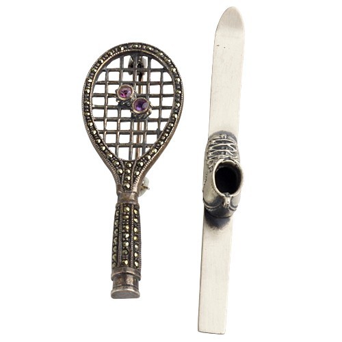Spille vintage argento - spille,