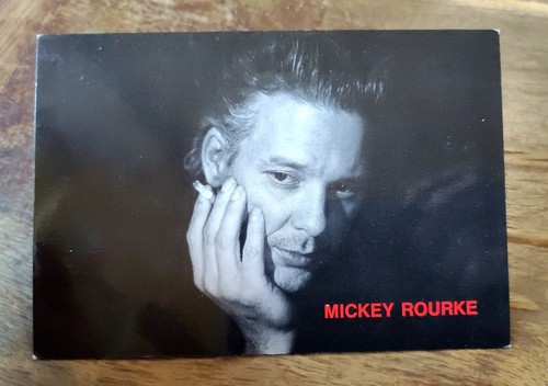 Cartolina mickey rourke italia - rourke,