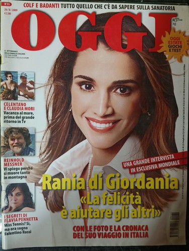 Oggi raina giordania - raina,