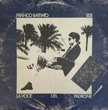 Franco Battiato La Voce Del Padrone LP Vinile 33 Giri 1a Stampa 1981