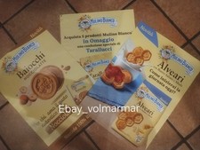 Raro lotto 3 poster Biscotti MULINO BIANCO pubblicità 2025 su carta 35x49 cm 