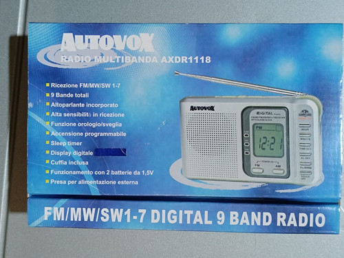 Radio multibanda autovox - radio,