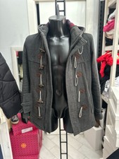 Cotton&Silk Giacca Modello Montgomery In Misto Usato Uomo Man TgL Grigio LLV1557