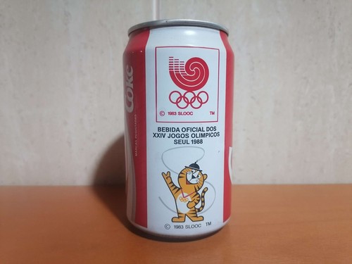 Lattina coca cola 1988 giochi - coca,