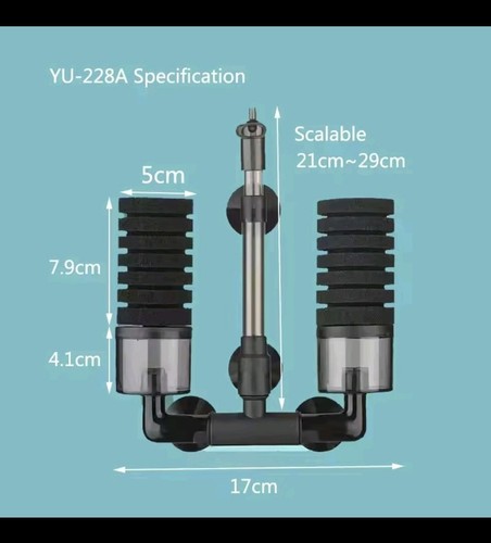 Filtro acquario nero 228a - acquario,