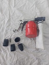 KIT PISTOLA SABBIATURA SABBIATRICE PORTATILE A/211 +UGELLI E ATTACCO COMPRESSORE