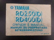 Yamaha RD250 D RD400 D 1977