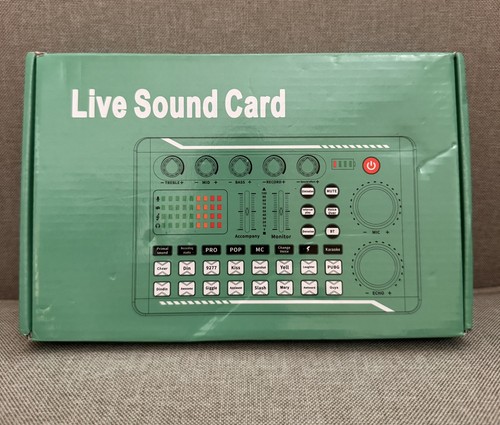 Scheda audio live con effetti - audio,