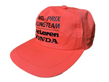 Cappello Berretto McLaren Honda Marlboro Formula 1 Ayrton Senna Gerhard Berger Vintage