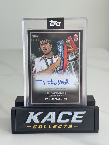 Paolo maldini card - 【paolo, on