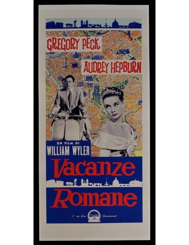 Locandina vacanze romane - vacanze,