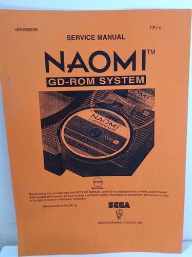 Sega naomi rom - naomi, gd-rom