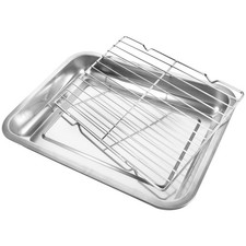  Piatti in Acciaio Inox Vassoi