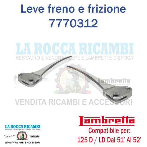 Leve manubrio freno frizione - manubrio, e