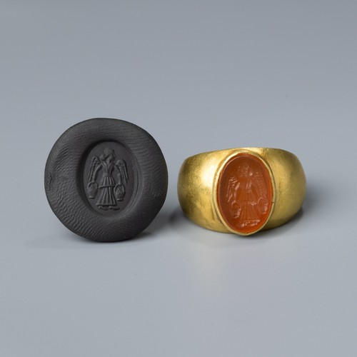 Anello romano oro con - anello,