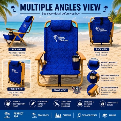 Sedia spiaggia portatile - da,