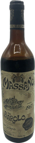 Vintage barolo 1967 vino rosso - vino,