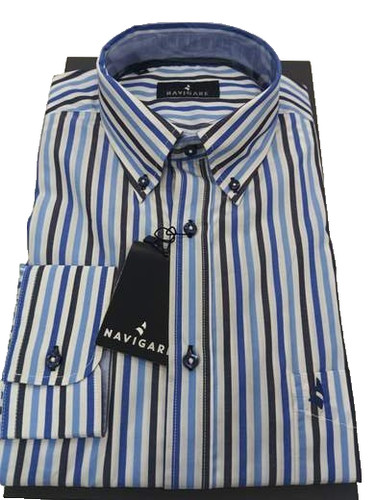 Nve3005 camicia uomo cotone - in,